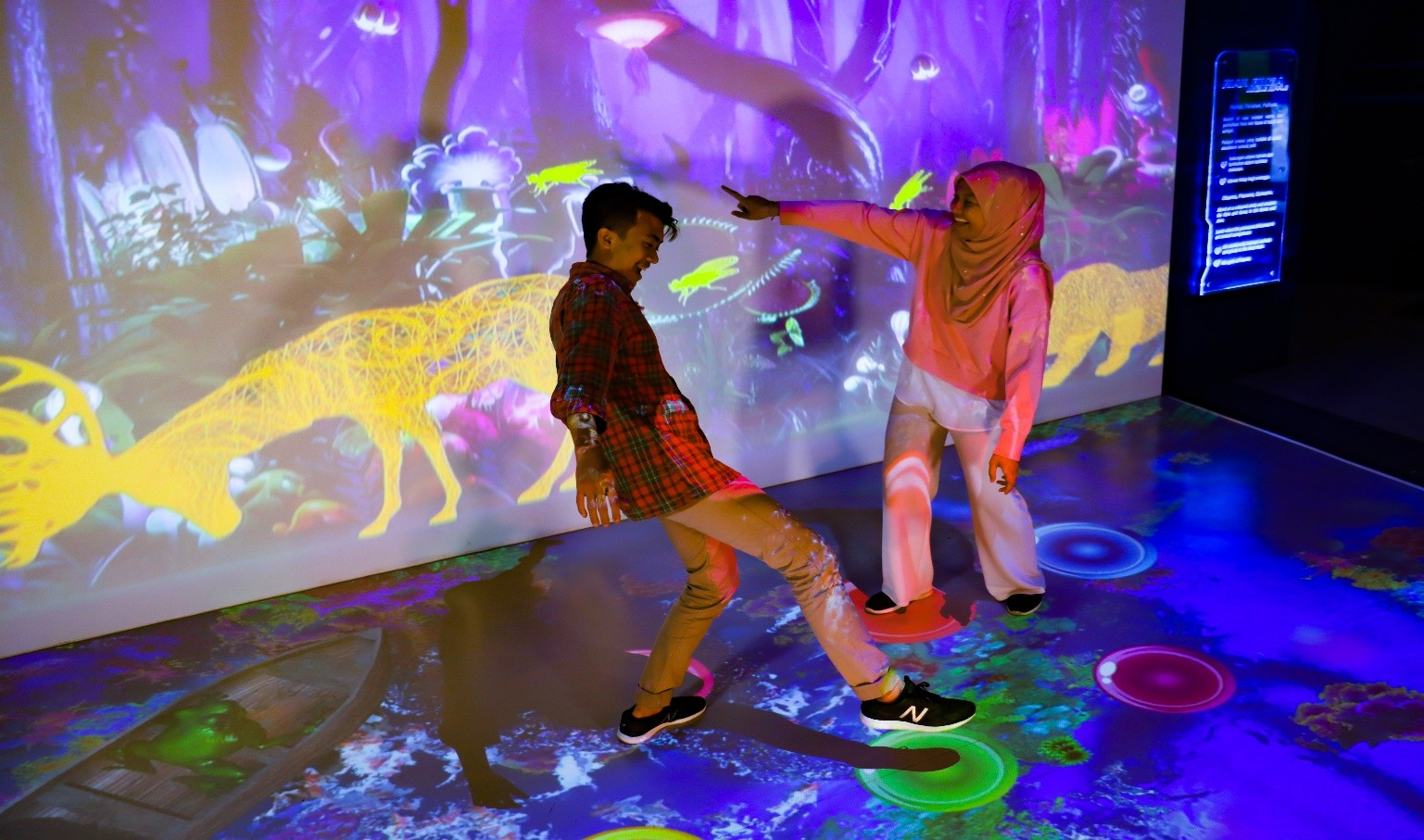 Riak Rimba — rantai makanan ekosistem interaktif